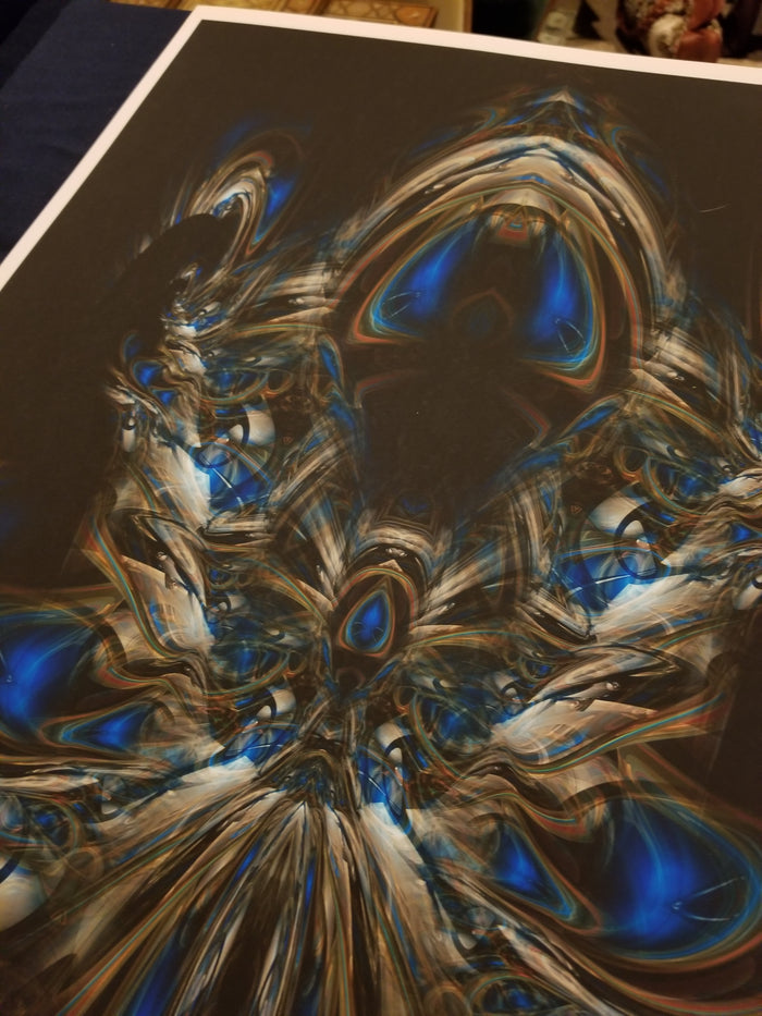 18"x24" Alien Flower Artist Proof Print