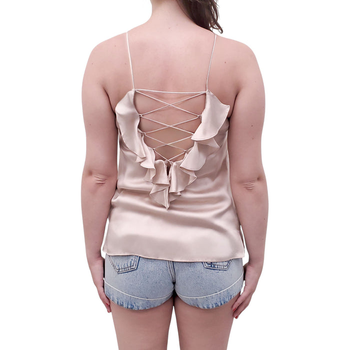 CAMI NYC CHAMPAGNE TANK TOP - SIZE XS