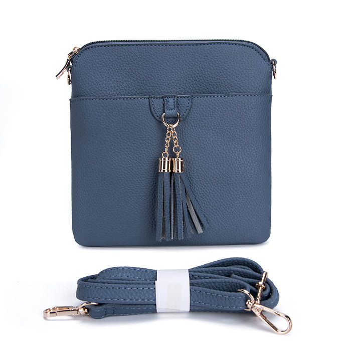 Crossbody Messenger - Jean