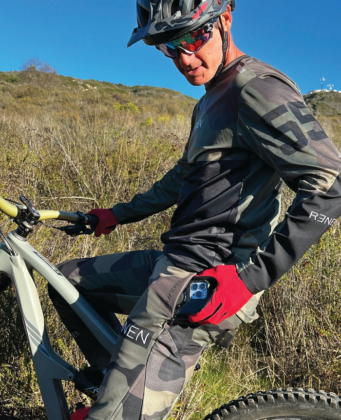 MTB PANT - Green Camo