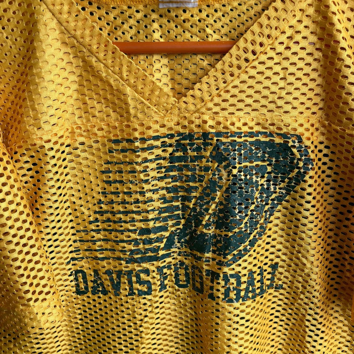 NFL Mesh Top Davis Football (Oversized Half sleeve T Shirt or jersey unisex) - Thrift Wallet