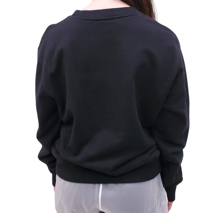 OFF-WHITE BLACK LOGO SWEATSHIRT - SIZE M