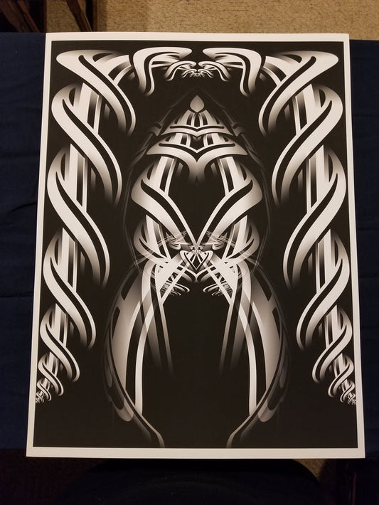 18"x24" Contemporary No.9 Artist Proof Print