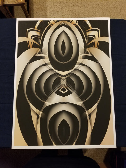 18"x24" Skeedelic Ball Artist Proof Print