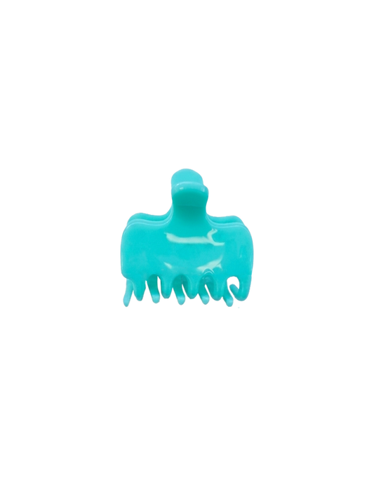 BONNIE BUBBLE MINI HAIR CLAW AQUA