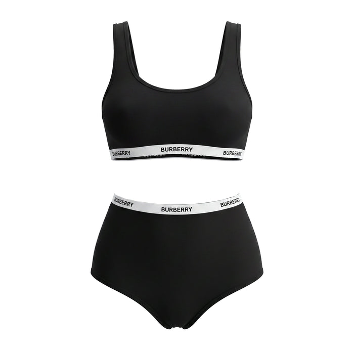 BURBERRY BLACK BIKINI - SIZE XXS
