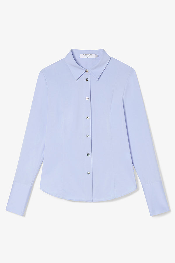 Packshot image of the Clemens Top in Hydrangea | Exclude | Still