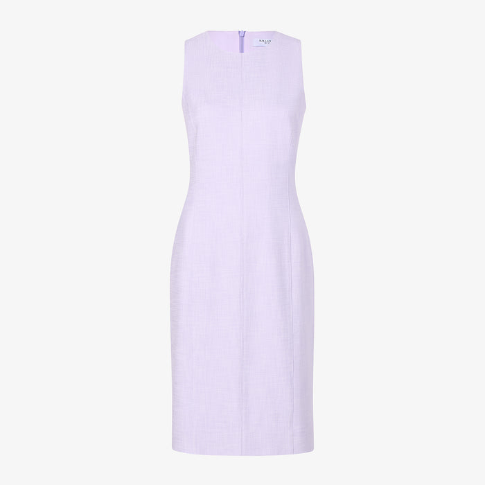 packshot image of the constance dress in lilac/ivory