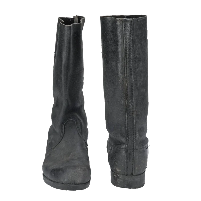 East German Leather Jackboots - East German Army Surplus - Combat Boots