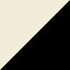 ivory/black color swatch | Swatch | Exclude