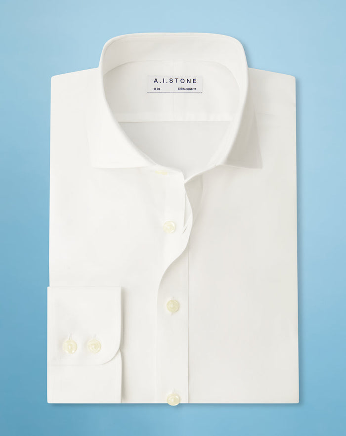 Mens Twill Cutaway Collar NON IRON Classic Fit