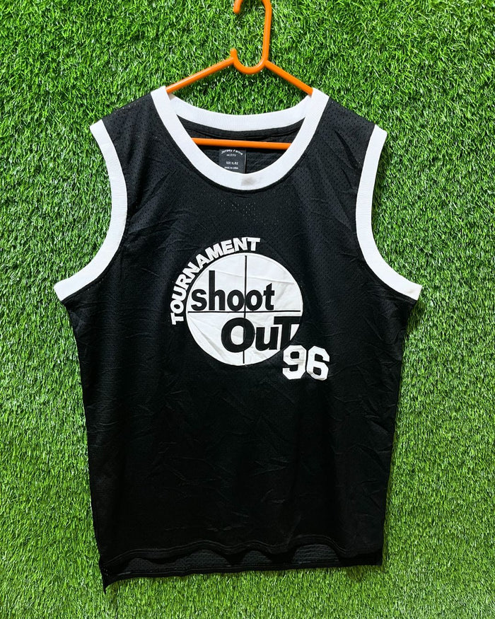 NBA Tournament Shoutout Birdie 96 (Oversized Sleeveless Basketball T Shirt or jersey unisex) - Thrift Wallet