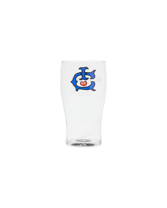 Team IC Logo Pub Glass