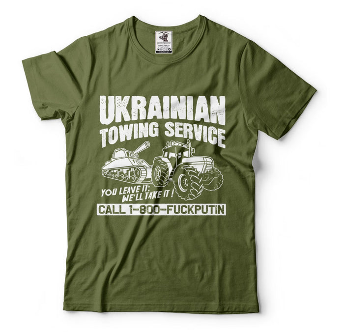 "UKRAINIAN TOWING SERVICE" T-Shirt